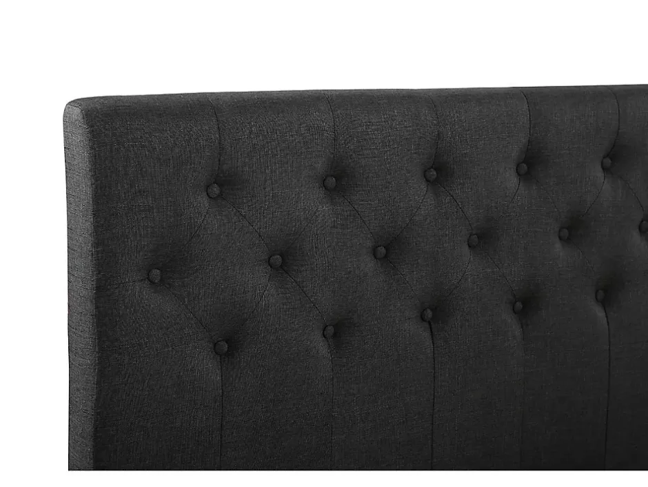Habitat Et Jardin Lit "Emmy" 160 x 200 cm Gris foncé Hot