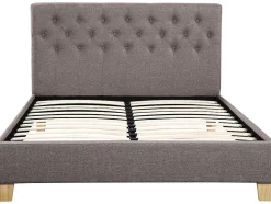Habitat Et Jardin Lit "Emmy" 160 x 200 cm Taupe