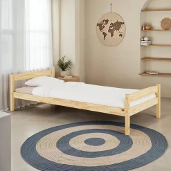 Idimex Lit en pin BORIS, 90 x 200 cm, vernis naturel