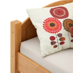 Idimex Lit en pin FLIMS, 90 x 200 cm, lasuré couleur hêtre
