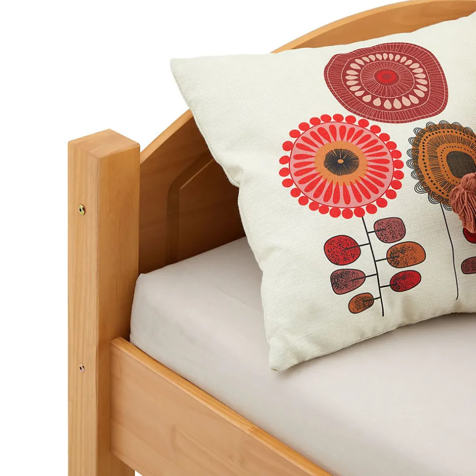 Idimex Lit en pin FLIMS, 90 x 200 cm, lasuré couleur hêtre