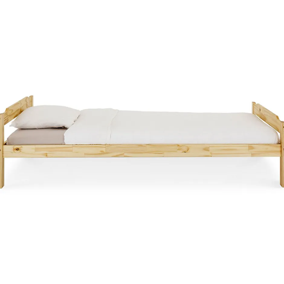 Idimex Lit en pin MORITZ, 90 x 200 cm, vernis naturel