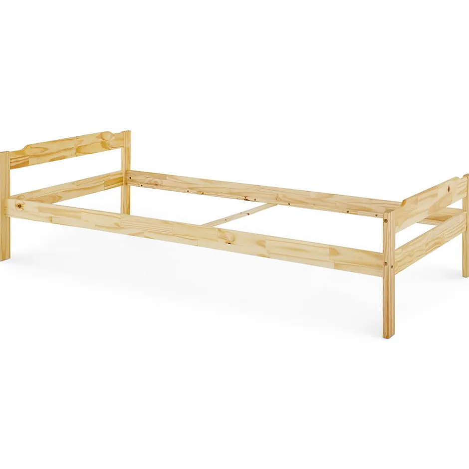 Idimex Lit en pin MORITZ, 90 x 200 cm, vernis naturel