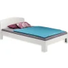 Idimex Lit en pin TIM, 90 x 200 cm, lasuré blanc Outlet
