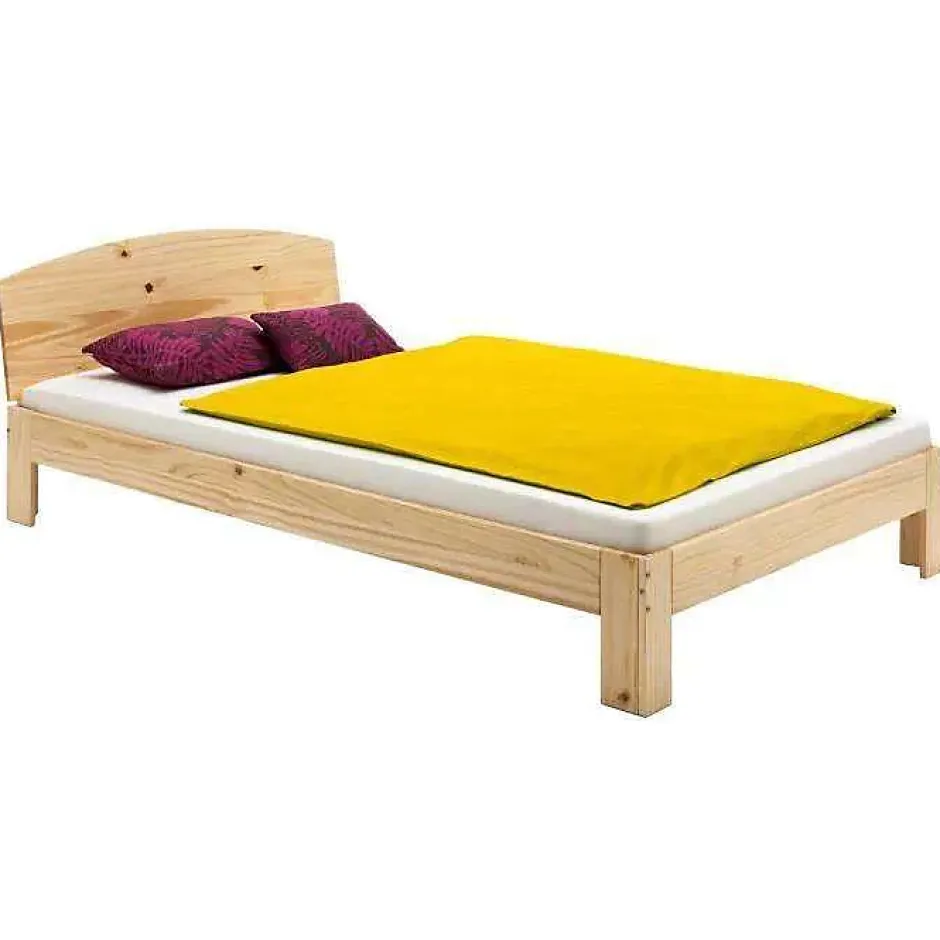 Idimex Lit en pin TIM, 100 x 200 cm, vernis naturel Clearance