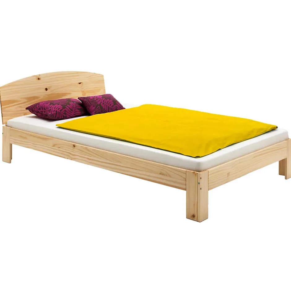 Idimex Lit en pin TIM, 100 x 200 cm, vernis naturel Clearance