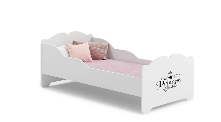 Kobi Lit enfant ANNA avec matelas 160x80 Princesse Clearance
