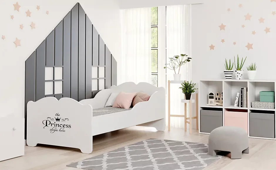 Kobi Lit enfant ANNA avec matelas 160x80 Princesse Clearance