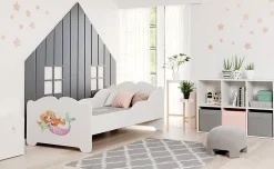 Enfant Kobi Lit enfant ANNA avec matelas 140x70 Mermaid