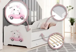 Kobi Lit enfant ANNA avec tiroir 160x80 Cat Sale