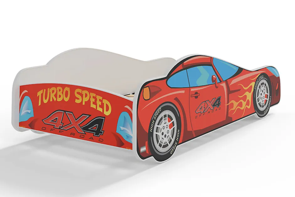 Enfant Kobi Lit enfant auto 4x4 140x70 multicolour