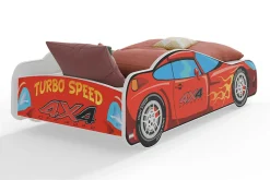 Enfant Kobi Lit enfant auto 4x4 140x70 multicolour