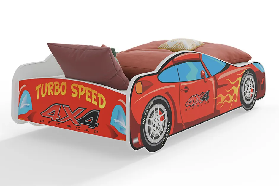 Enfant Kobi Lit enfant auto 4x4 140x70 multicolour