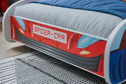 Enfant Kobi Lit enfant Car Spider 140x70 avec matelas
