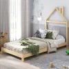 Enfant Idimex Lit enfant LIZ 90 x 190 cm en pin massif - Coloris naturel