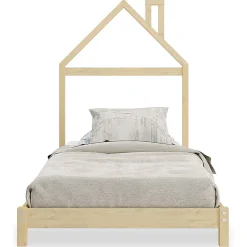 Enfant Idimex Lit enfant LIZ 90 x 190 cm en pin massif - Coloris naturel