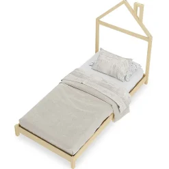 Enfant Idimex Lit enfant LIZ 90 x 190 cm en pin massif - Coloris naturel