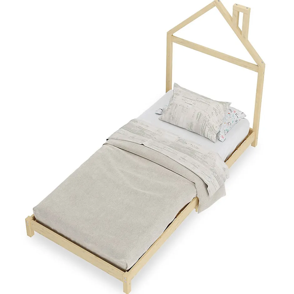 Enfant Idimex Lit enfant LIZ 90 x 190 cm en pin massif - Coloris naturel