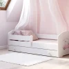 Kobi Lit enfant LUK avec tiroir et barreau 160x80 Cat Online