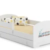 Kobi Lit enfant LUK avec tiroir et barreau 140x70 Poc iąg