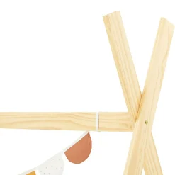 Enfant Idimex Lit enfant tipi ELIN, 90 x 190 cm en pin massif vernis naturel