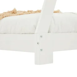 Enfant Idimex Lit enfant tipi ELIN, 90 x 190 cm en pin massif lasuré blanc