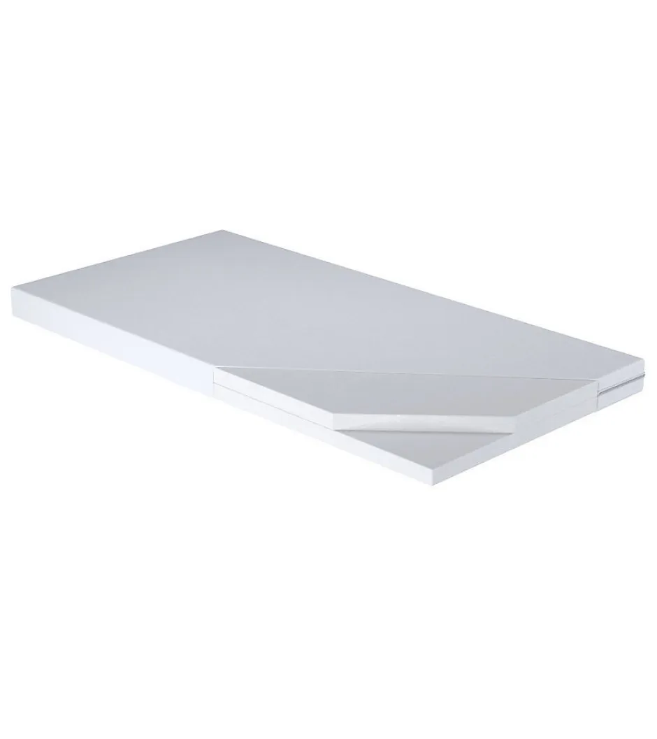 Htmeubles Lit enfant tracteur coloré avec matelas et sommier inclus - 160 cm x 80 cm