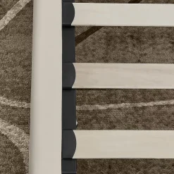 Blackcolors Lit enfant 90x200 cm, velours, dossier haut - beige Clearance