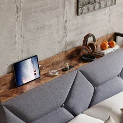 Fortuna lai Lit Ergonomique, 140x200, Avec Rangement