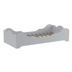 Weber Industries Lit FLOCON 90x190 cm + sommier /Blanc Online