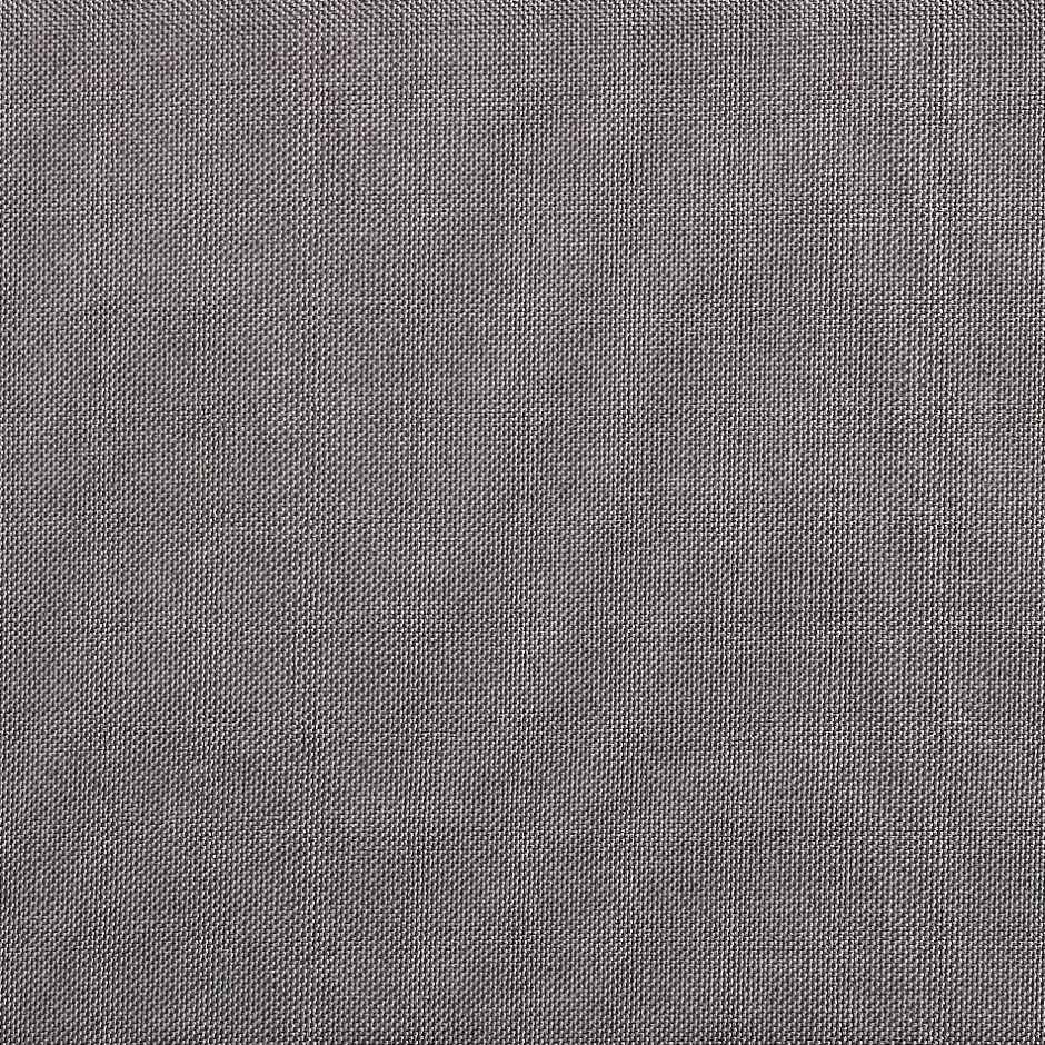 Idimex Lit futon double NIZZA, 140 x 190 cm, avec sommier, revêtement en tissu gris