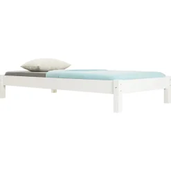 Idimex Lit futon TAIFUN, 90 x 190 cm, en pin massif lasuré blanc Online