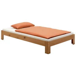 Idimex Lit futon THOMAS, en pin massif, 120 x 200 cm, lasuré couleur campagne Best