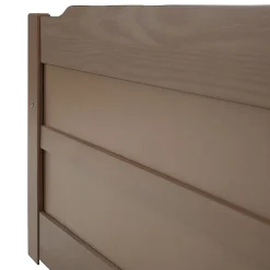Idimex Lit gigogne LORENA en pin massif, 90 x 190 cm, lasuré taupe Discount