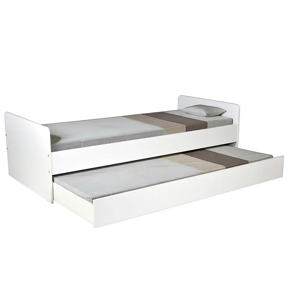 Weber Industries Lit gigogne 90x190 cm BALI / Blanc