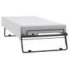 Petits-Meubles Lit gigogne 90x200cm sommier inclus Vox Young User Blanc Hot