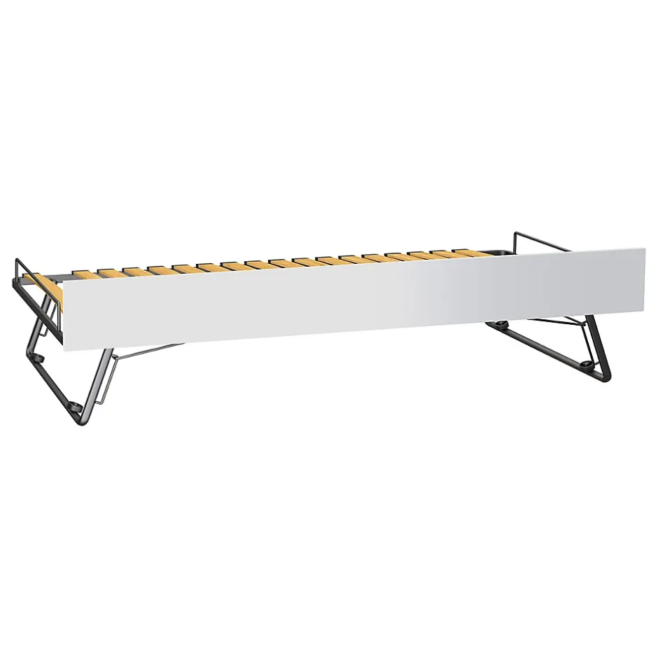 Petits-Meubles Lit gigogne 90x200cm sommier inclus Vox Young User Blanc Hot