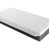 Vente-unique Lit électrique de relaxation tout plots + matelas mémoire de forme - 2 x 80 x 200 cm - Chêne - HESIODE III de YSMÉE Clearance