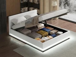 Habitat Et Jardin Lit LED avec coffre