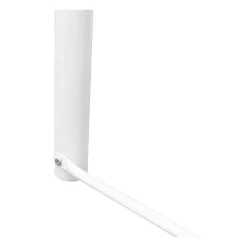 Generic Lit mezzanine ELIOT 90 x 190 cm - Métal - Sommier inclus - Blanc