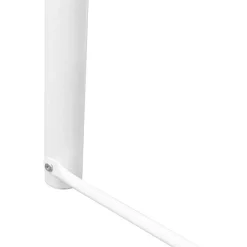 Generic Lit mezzanine ELIOT 90 x 190 cm - Métal - Sommier inclus - Blanc