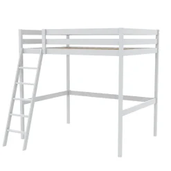 Weber Industries Lit mezzanine STUDIO 90x190 + 1 sommier / Blanc