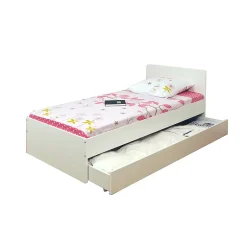 Weber Industries Lit OSLO 90x190 + 1 tiroir / Blanc Best