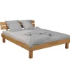 Weber Industries Lit RIVA 180x200 cm/ Hêtre massif huilé