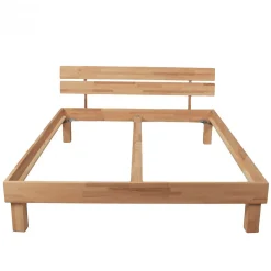 Weber Industries Lit RIVA 180x200 cm/ Hêtre massif huilé