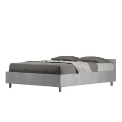 Ityhome Lit sans sommier 140x190 béton Nuamo Best