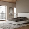 Ityhome Lit sans sommier 160x200 frêne blanc New Egos Outlet