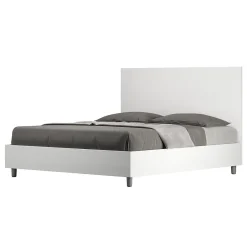 Ityhome Lit sans sommier 160x200 frêne blanc New Egos Outlet