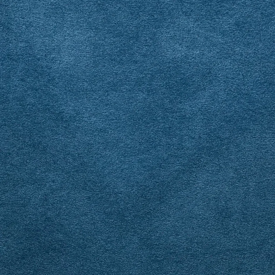 Talamo Italia Lit simple Arzon, Lit coffre avec revêtement en tissu, 100% Made in Italy, Ouverture frontale, avec matelas 90x200 cm inclus, Bleu