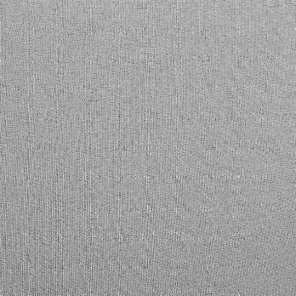 Idimex Lit simple BELARTI 90 x 190 cm rembourré, revêtement en tissu - Gris clair